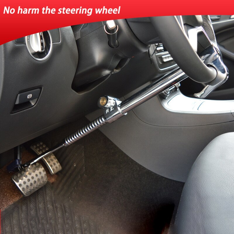 break lever steering wheel lock 